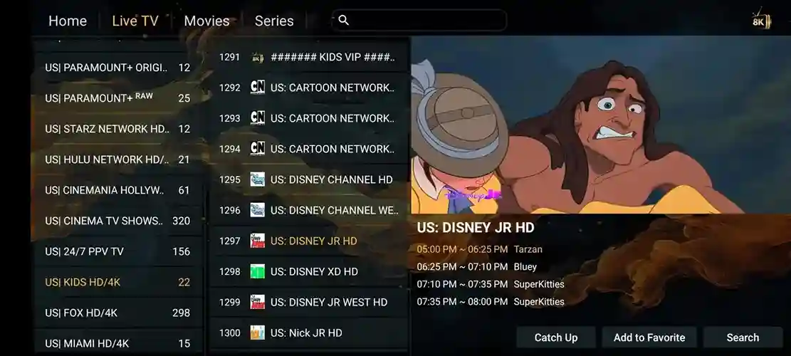 Preview 2 - Awkng TV Premium IPTV Subscription