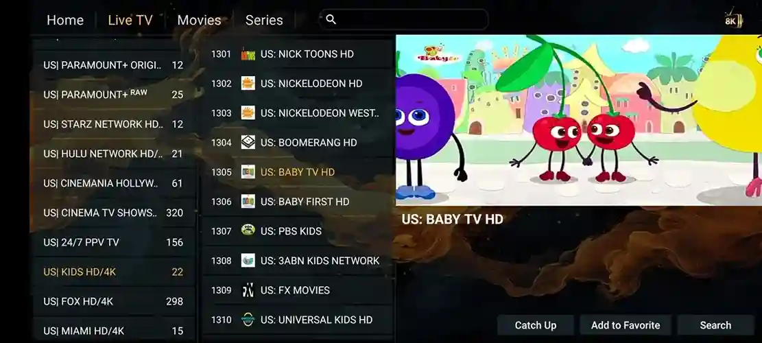 Preview 3 - Awkng TV Premium IPTV Subscription